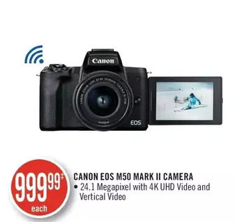 Shoppers Drug Mart Canon eos m50 mark ii camera offer