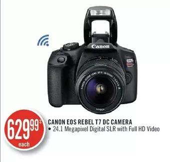 Shoppers Drug Mart Canon eos rebel t7 dc camera offer