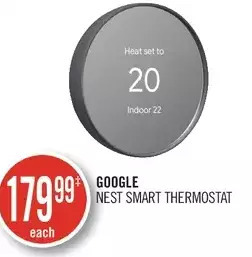 Shoppers Drug Mart Google nest smart thermostat offer