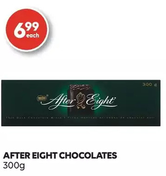 Shoppers Drug Mart After eight chocolates offer
