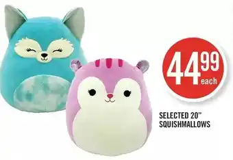 Shoppers Drug Mart 20" squishmallows offer