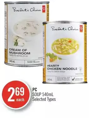Shoppers Drug Mart Pc soup offer