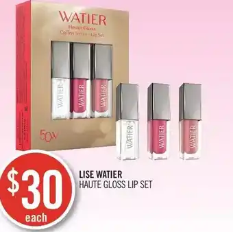 Shoppers Drug Mart Lise watier haute gloss lip set offer