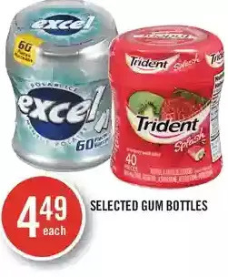 Shoppers Drug Mart Gum bottles offer