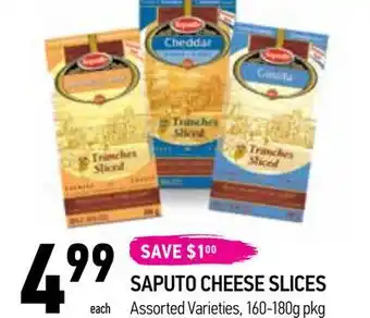 Coppa's Fresh Market 66
449999
each
save $100
saputo cheese slices
assorted varieties, 160-180g pkg offer