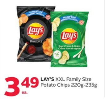 Rexall Lay's xxl family size potato chips offer