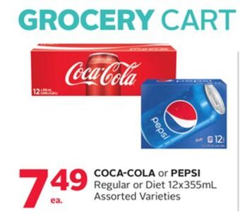 Rexall Coca-cola or pepsi offer