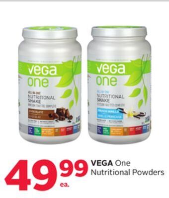 Rexall Vega one nutritional powders offer