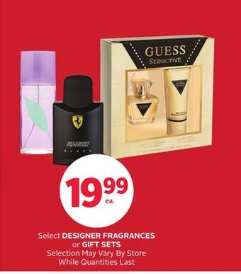 Rexall Select designer fragrances or gift sets offer