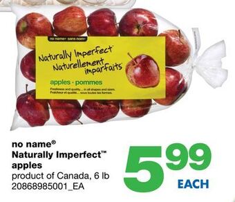 Wholesale Club No name® naturally imperfect apples, 6 lb offer