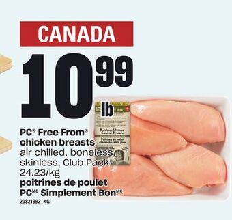 Independent City Market Pc® free from chicken breasts offer
