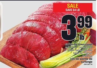 Independent City Market Sirloin tip oven roast offer