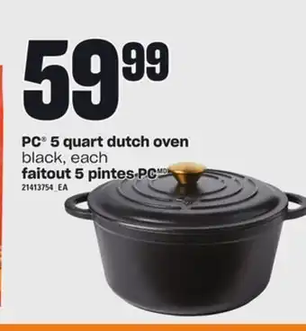 Independent City Market Pc® 5 quart dutch oven offer