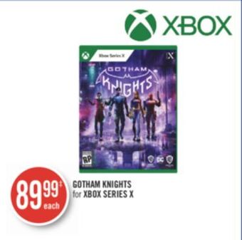 Shoppers Drug Mart Gotham knights for xbox series x offer
