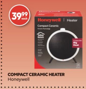 Shoppers Drug Mart Compact ceramic heater honeywell offer