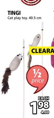 JYSK Tingi cat play toy offer