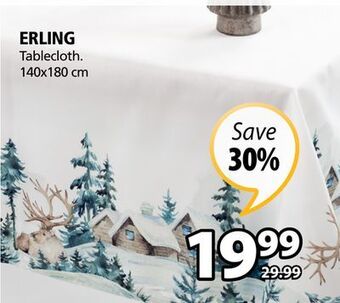 JYSK Erling tablecloth offer