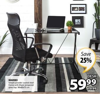 JYSK Maribo office desk offer