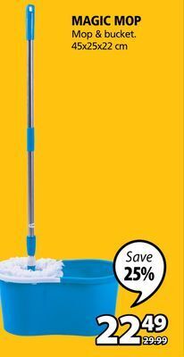 JYSK Magic mop mop & bucket offer