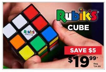 Showcase Rubiks' cube offer