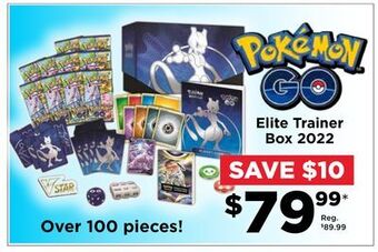 Showcase Pokemon go elite trainer box 2022 offer