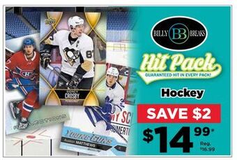 Showcase Hit pack hockey offer