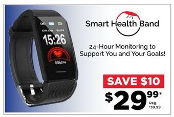 Showcase Smart health band offer