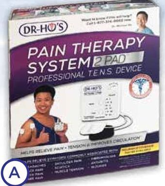 Showcase 2 pad pain therapy offer