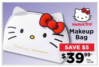 Showcase Makeup bag offer