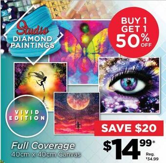 Showcase Studio diamond paintings offer