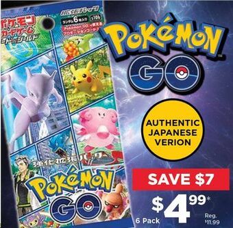 Showcase Pokemon go offer