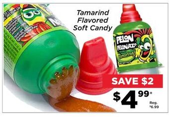 Showcase Tamarind flavored soft candy offer