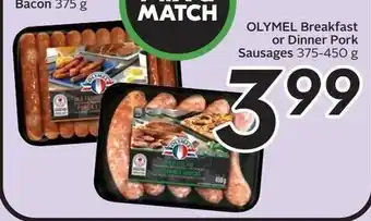 Sobeys Olymel Breakfast Or Dinner Pork offer