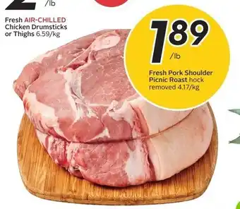Sobeys Fresh Pork Shoulder Picnic Roast 1.89 offer