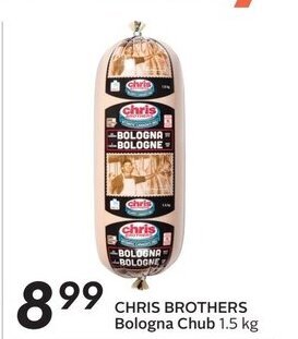 Sobeys Chris Brothers Bologna Chub offer