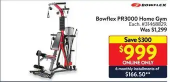 Bowflex pr3000 home gym