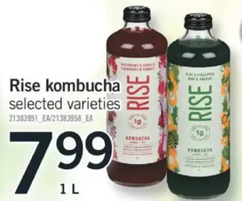 Fortinos Rise kombucha offer