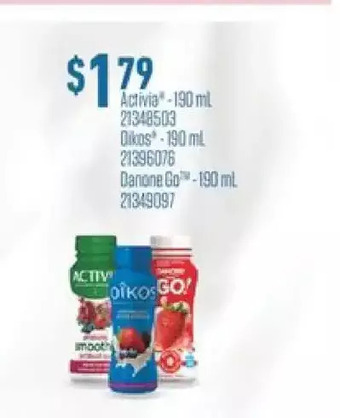 Fortinos Activia | oikos | danone go offer