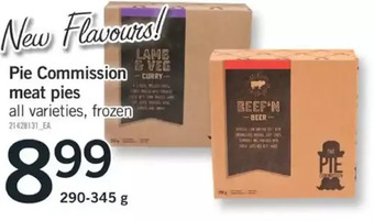 Fortinos Pie commission meat pies offer