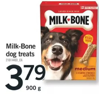 Fortinos Milk-bone dog treats offer
