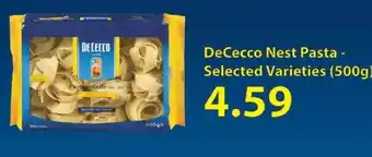 Fortinos Dececco nest pasta offer