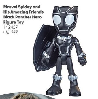 Toys R us Marvel spidey and his amazing friends black panther hero figure toy offer