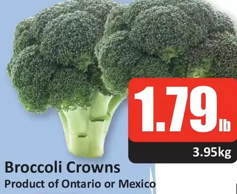 Starsky Broccoli crowns offer