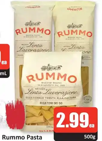 Starsky Rummo pasta offer