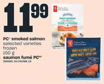 Valu-mart Pc smoked salmon offer