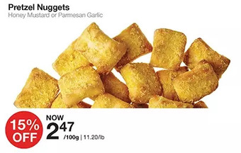 Pretzel nuggets