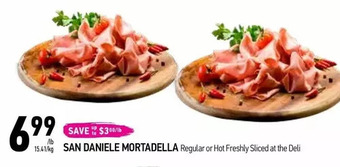 Coppa's Fresh Market San daniele mortadella offer
