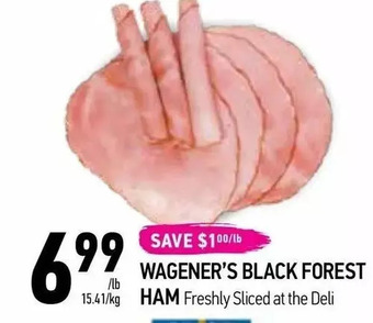 Coppa's Fresh Market Wagener's black forest ham offer
