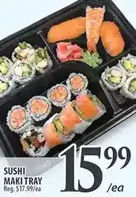 Al Premium Food Mart Sushi maki tray offer