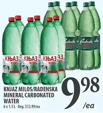 Al Premium Food Mart Knjaz milos/radenska mineral carbonated water offer